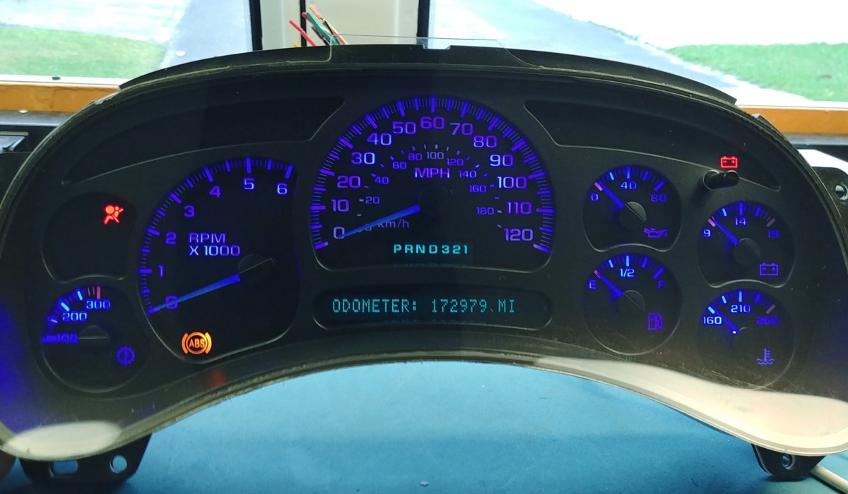 LED light conversions for Chevy and GMC speedometers