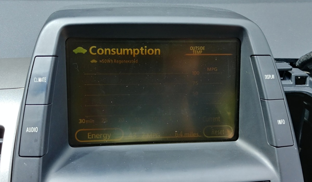 Prius Multi Function Display Repairs