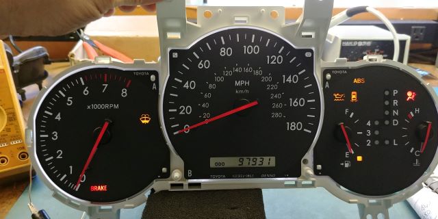 Lexus GX460 Instrument Cluster Repair Service in Miami FL - 786-355-7660